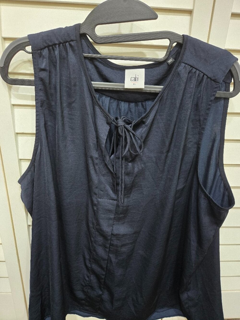 Dark Blue Blouse Cabi XL